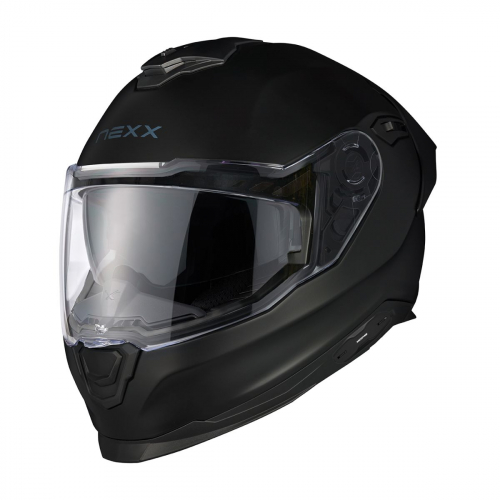 Nexx Y.100R "Fullblack" in Mattschwarz, Helm