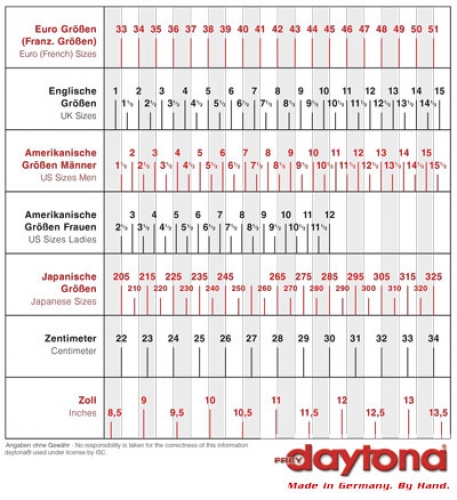 Daytona "Arrow Vent", Kurzschaftstiefel