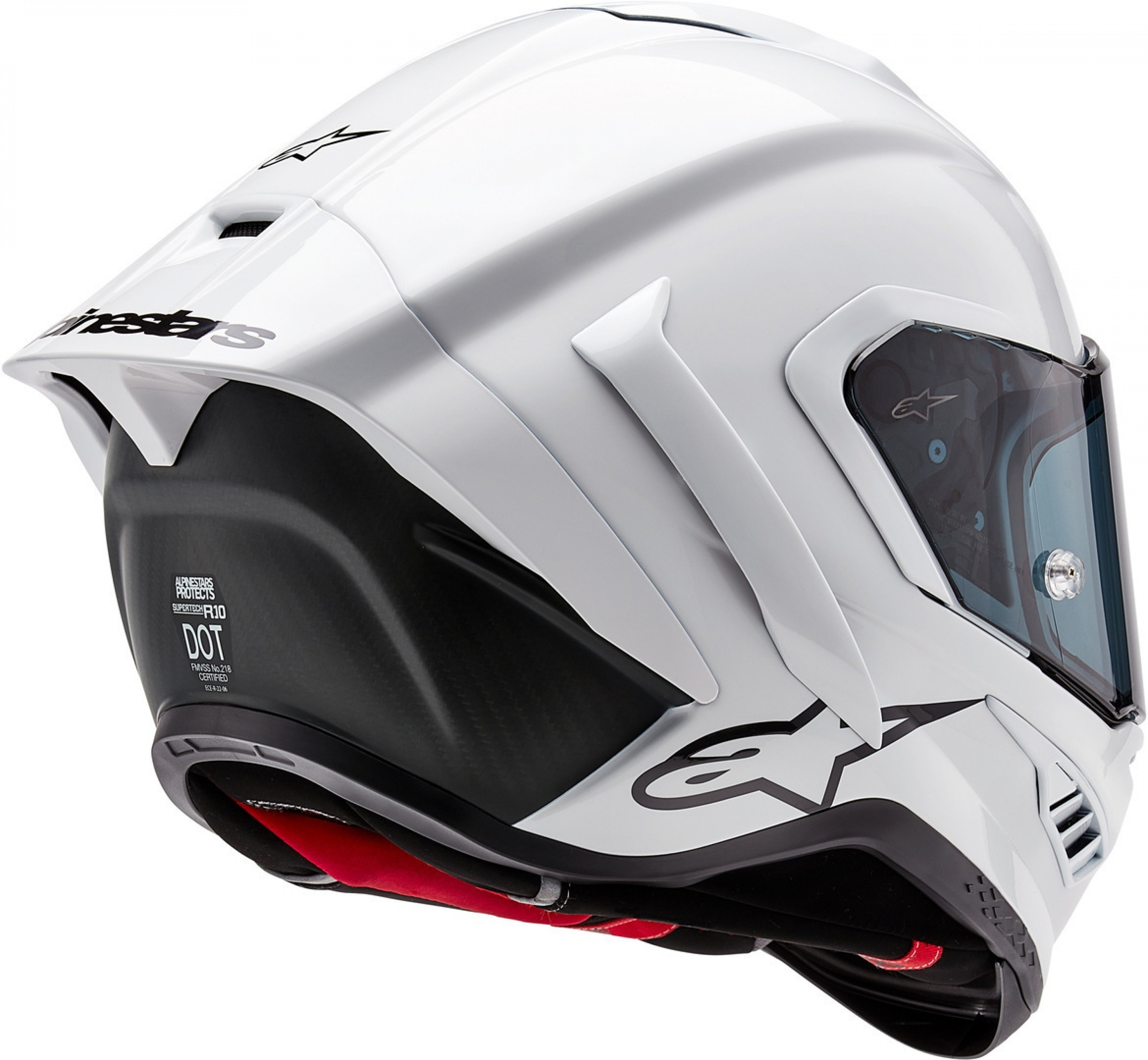 Alpinestars Supertech-R 10 Helm in Weiß