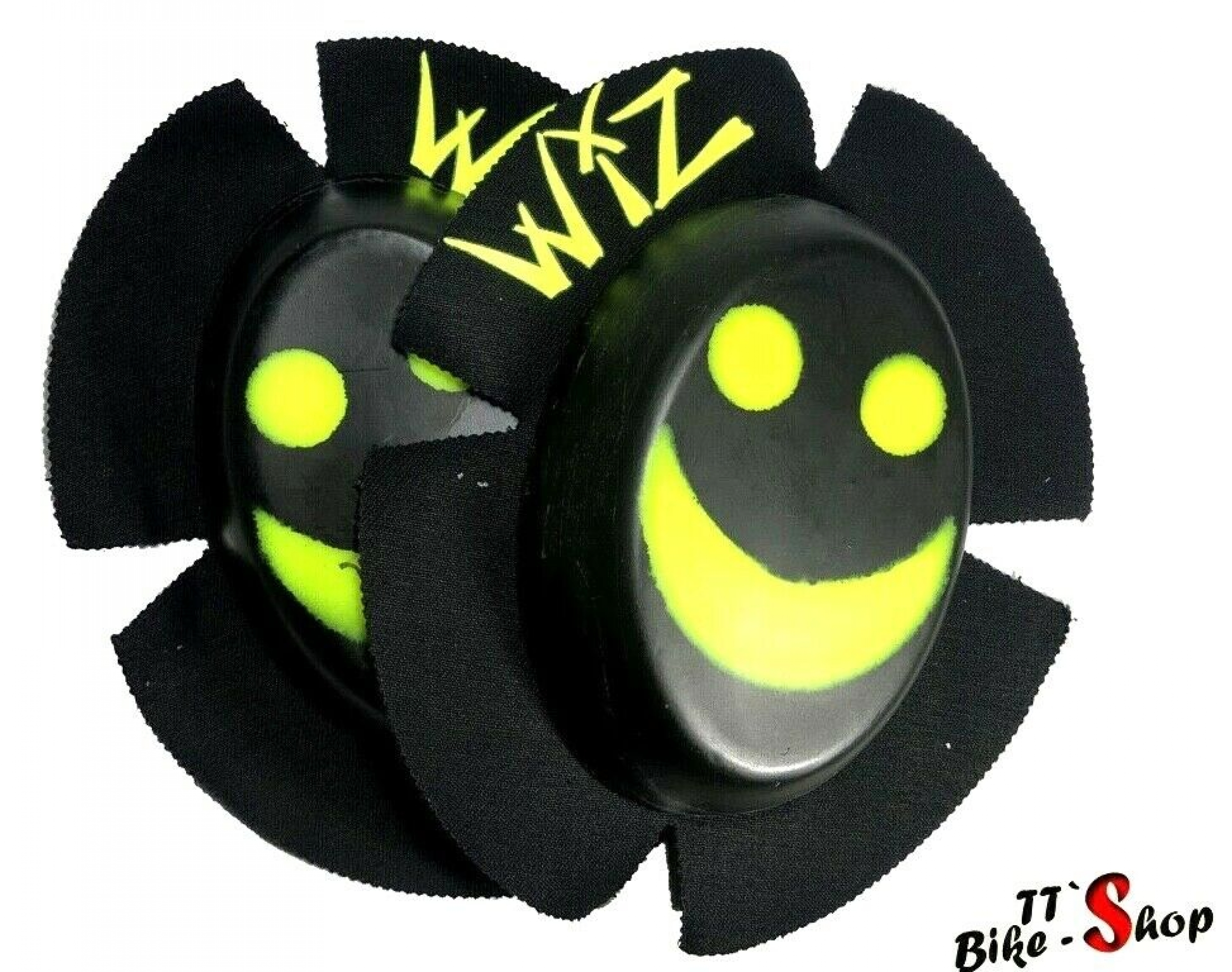 Wiz Smile in Black- hi viz Yellow