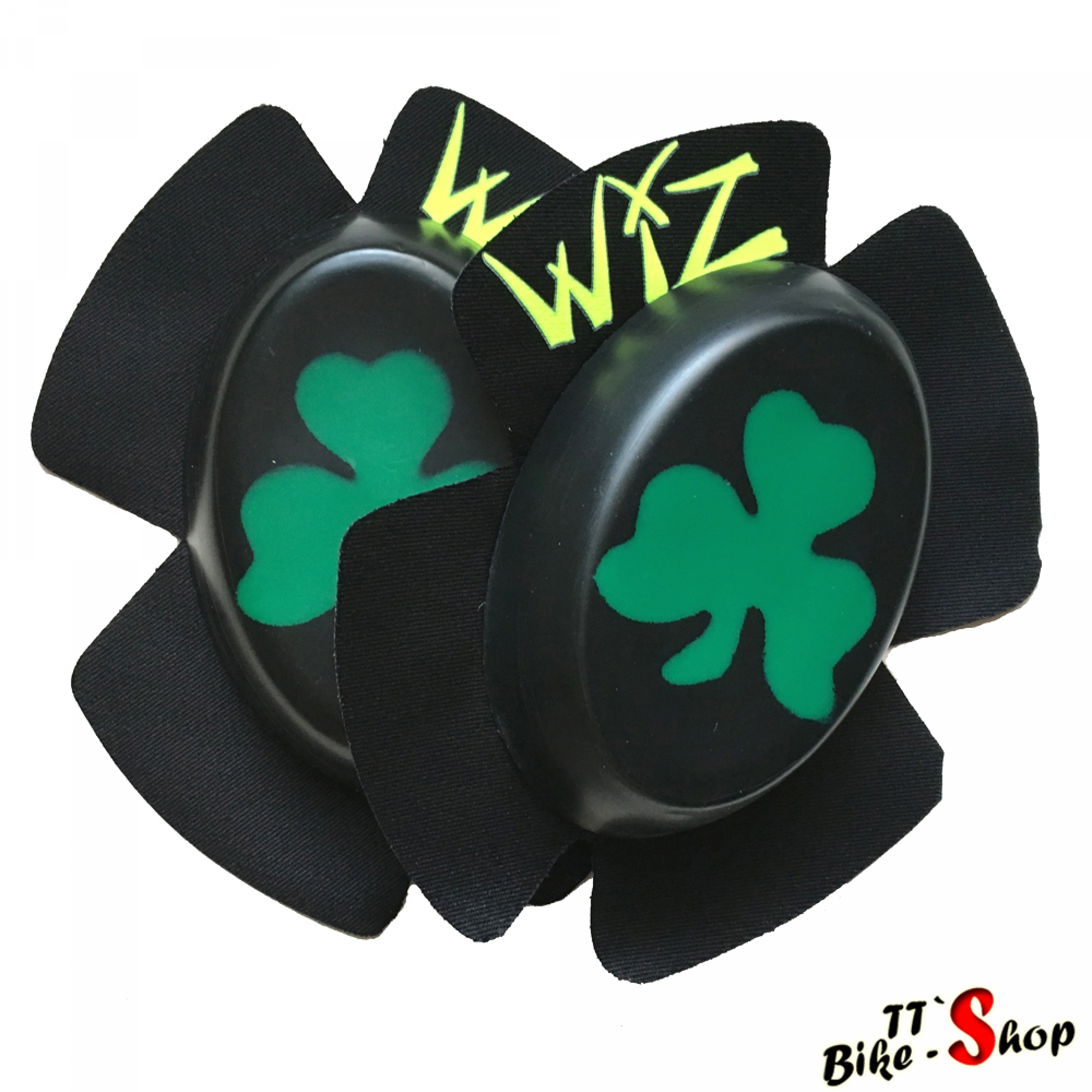 Wiz Knieschleifer, Shamrock in Schwarz-Grün