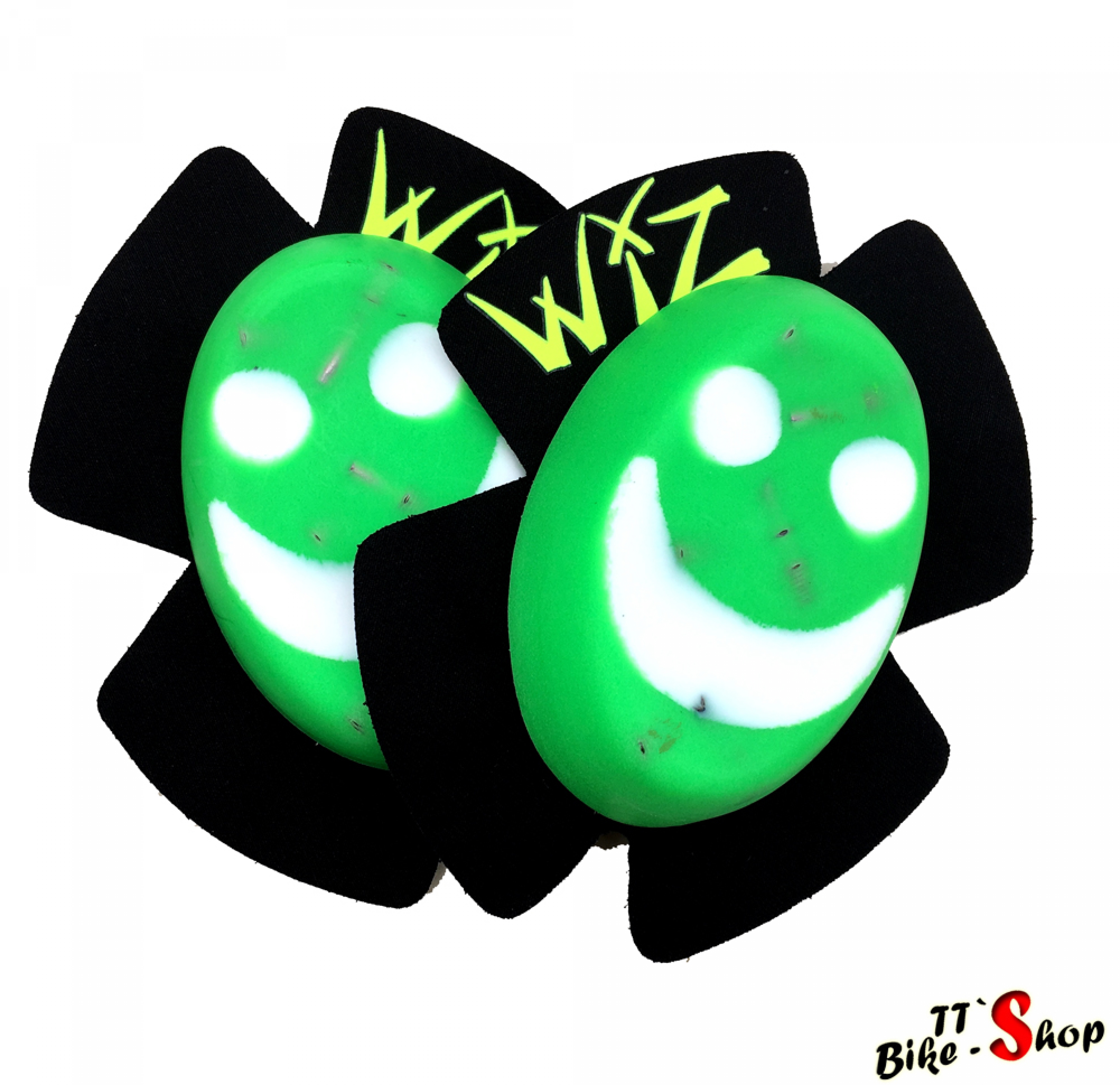 Wiz Knieschleifer, Smile in Neongrün-Weiß